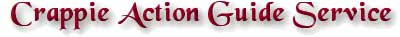 kentucky lake crappie action guide service